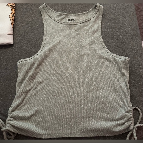 XL Juniors’ SO Goods for Life Side Keyhole Racerback Tank Top - Picture 1 of 2